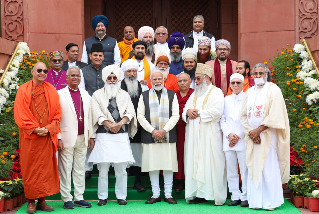 PM Modi Holds Meeting with Indian Minorities Foundation Delegation