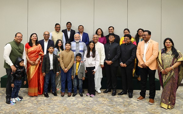 PM Modi Meets Family of Bharat Ratna Awardee Karpoori Thakur