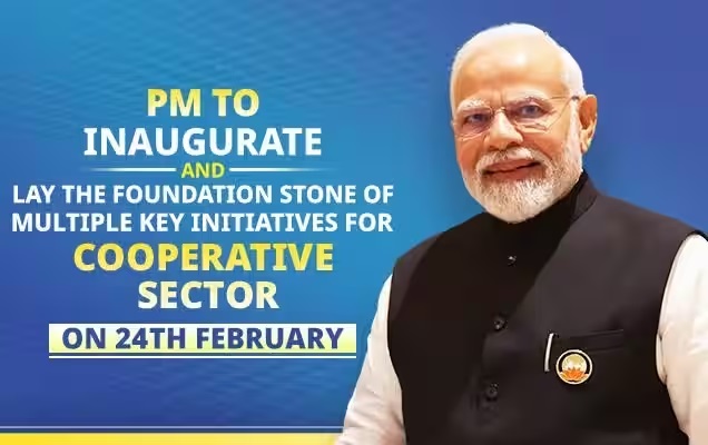 PM Modi to Inaugurate Multiple Key Initiatives to Bolster Cooperative Sector