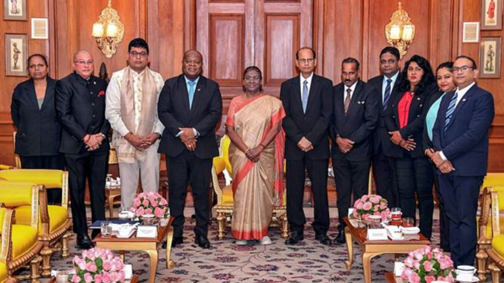 Parliamentary Delegation from Suriname Meets President Murmu