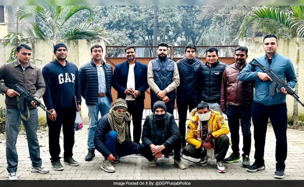 Police Arrest 3 Operatives of Gangster Goldy Brar in Uttar Pradesh