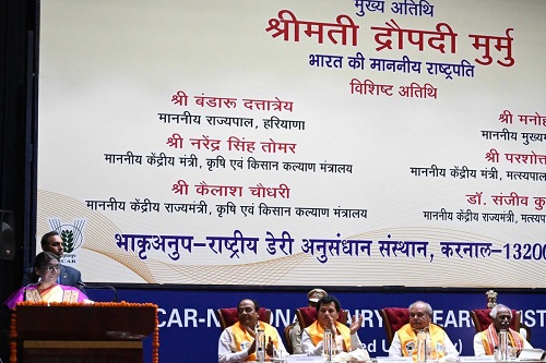 President Murmu Lauds Indian Agricultural Research Institute’s Role in Achieving Food Security