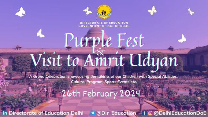 Purple Fest at Rashtrapati Bhavan Promotes Disability Awareness and Inclusion