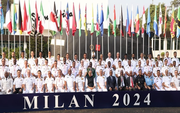 Rajnath Singh Calls for Collective Pursuit of Peace at MILAN Exercise 2024