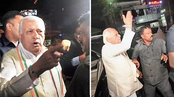 SFI Workers Show Black Flags to Kerala Governor Arif Mohammed Khan, Clashes Erupt