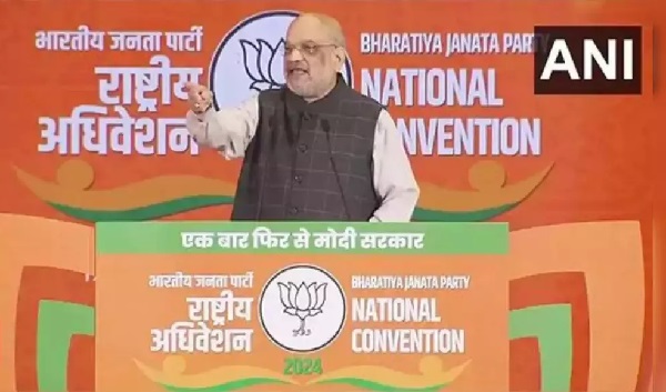 “They’re only thinking about their children’s future,” Shah slammed the opposition leaders at BJP national convention