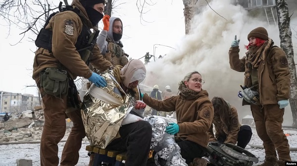 Top official condemns deadly attack on aid workers in Ukraine