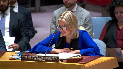 UN envoy in Iraq appeals restraint as Middle East at a ‘critical juncture’