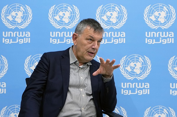 UNRWA chief warns agency at ‘breaking point’