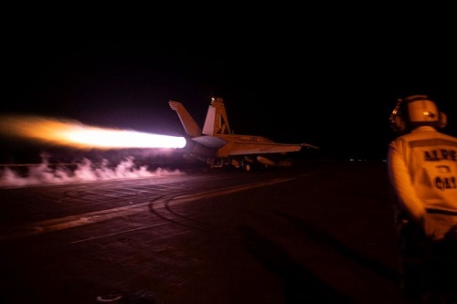 US hits Houthi anti-ship cruise missile target vessels in Red Sea