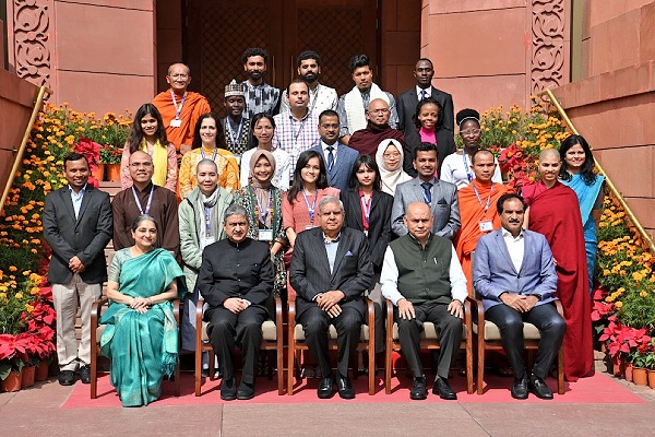 VP Dhankhar Encourages Students to Champion Peace and Progress