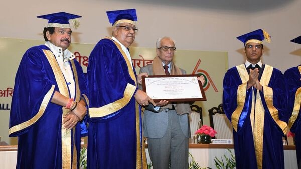 VP Dhankhar Urges Return to Ethical Foundation in Healthcare and Education