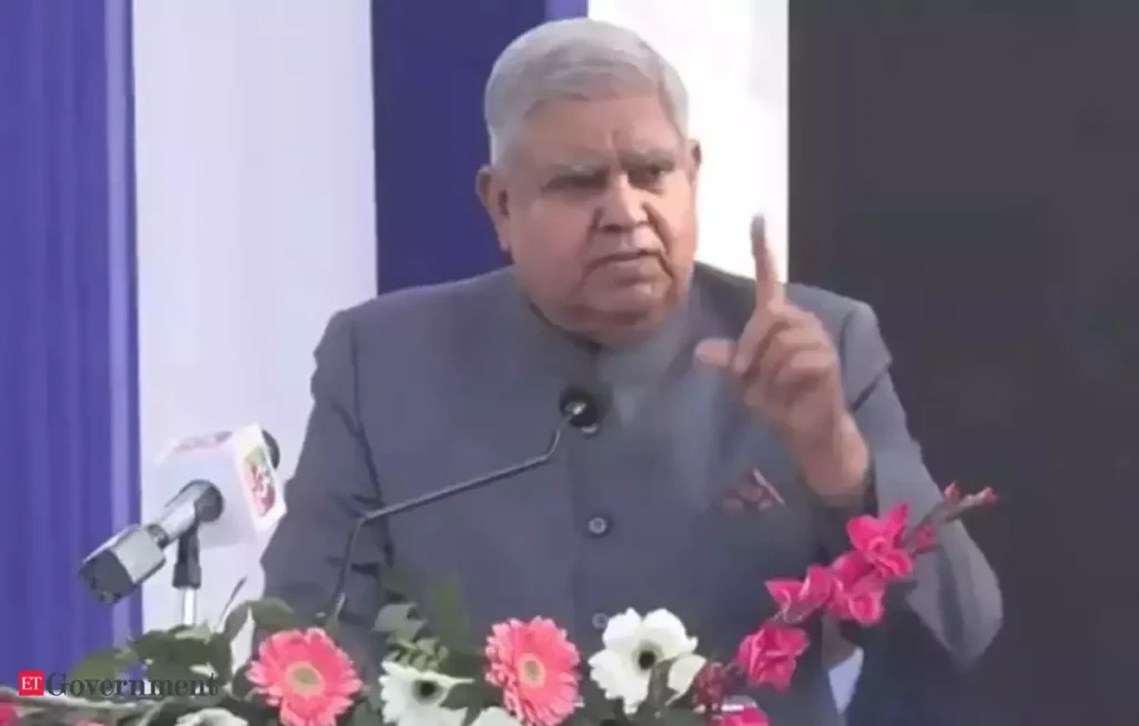 Vice-President Dhankhar Urges Corporate Support for Girls’ Education