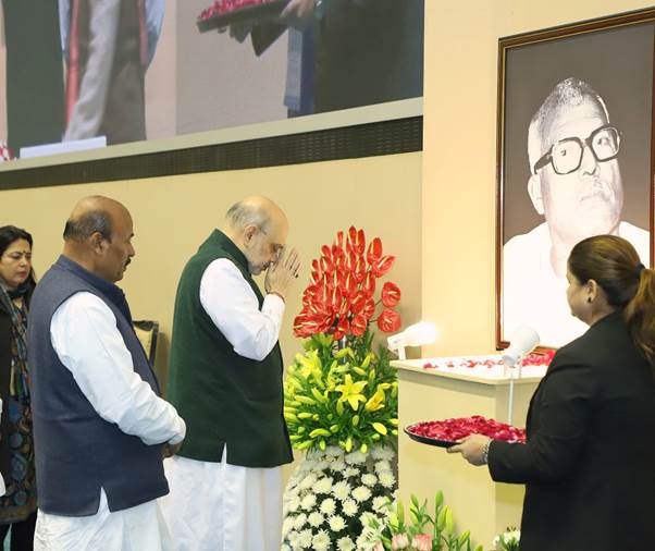 Karpoori Thakur Set Highest Standards of Honesty and Sacrifice in His Social Life: Amit Shah