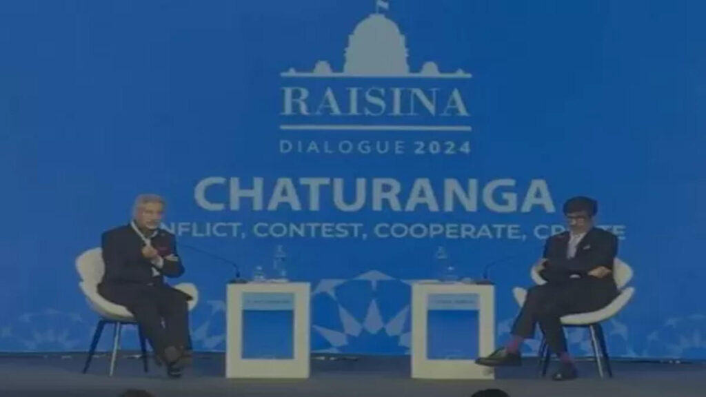 EAM Jaishankar Expounds on ‘Why Bharat Matters’ at Raisina Dialogue 2024