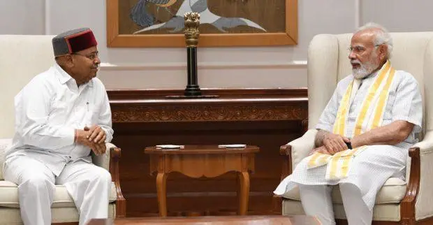 Karnataka Governor Thaawarchand Gehlot Meets PM Modi