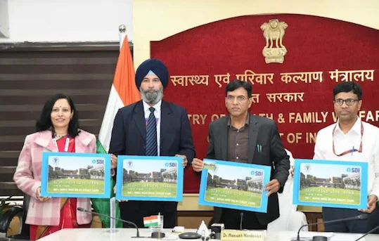 Health Minister Mandaviya Launches AIIMS-SBI Smart Payment Card for Hassle-Free Treatment Payments