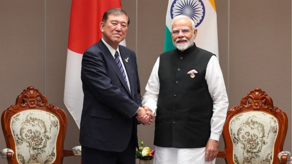 Modi, Ishiba meets, committed to boost bilateral ties