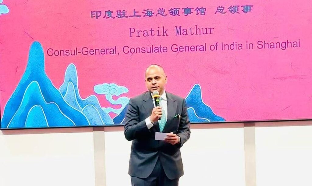 ‘Indian Culture Resonates Worldwide’: CG Pratik Mathur at Shanghai University