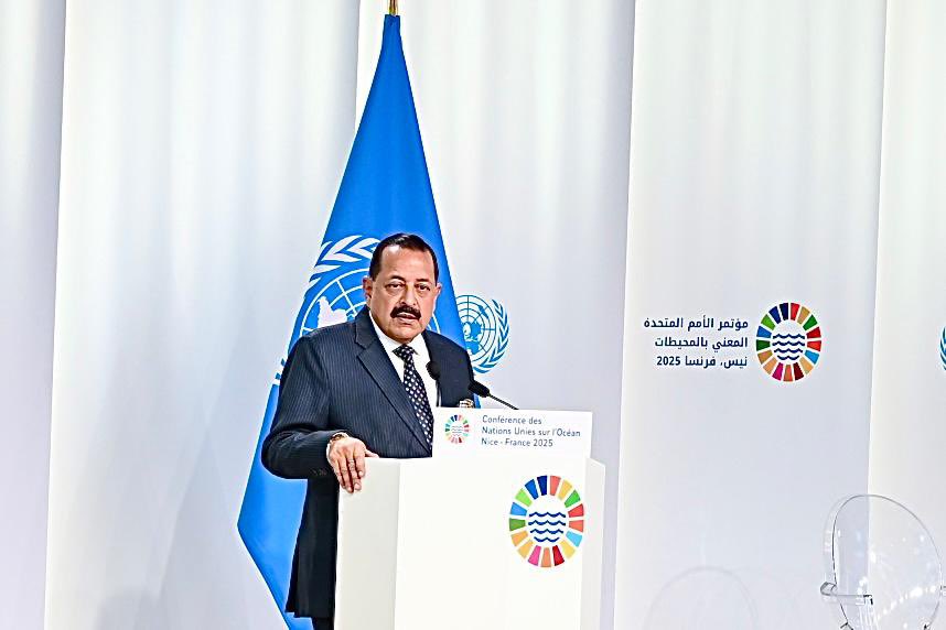 India calls for global plastics treaty to save oceans at UNOC3