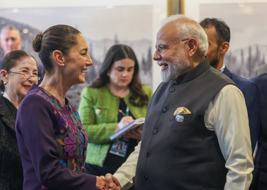 PM Modi Holds First Bilateral Meeting with Mexican President Sheinbaum at G7 Summit