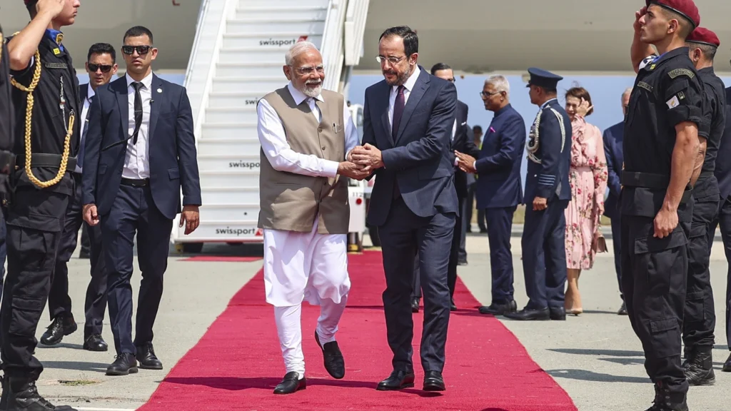 Modi says Cyprus supports India’s fight against terrorism