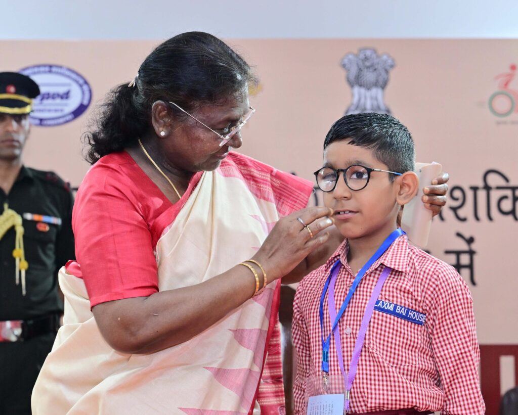 “A Nation’s True Strength Lies in Uplifting the Divyangjan,” Says President Murmu