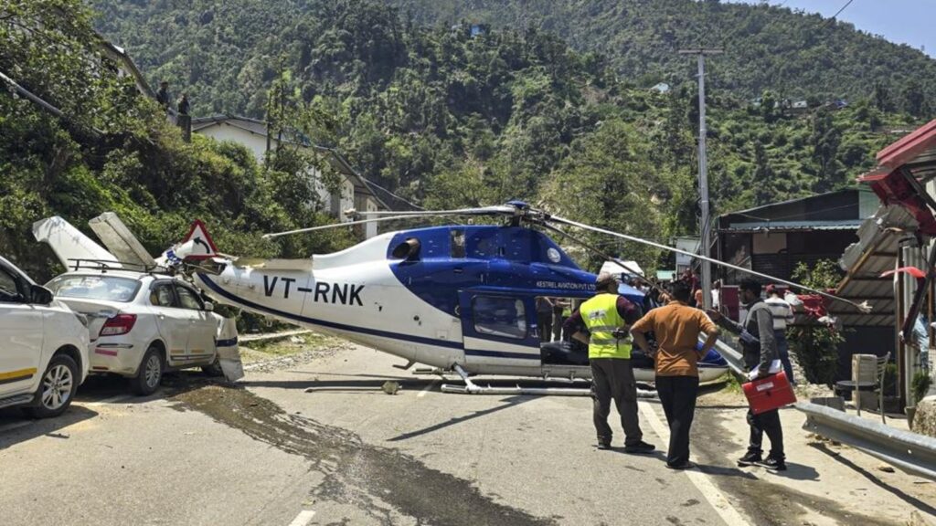 Seven Killed as Kedarnath-Bound Chopper Crashes in Uttarakhand