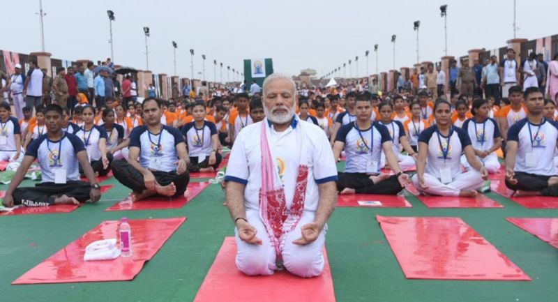 Yoga unites world in pursuit of peace, wellness, provides respite in a chaotic world, “One Earth, One Health’
