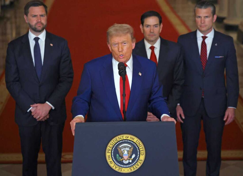 US hits Iran Nukes clear sites, Trump Warns Iran to make peace or face more attacks