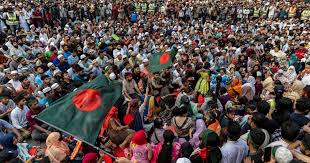 Awami League workers hold protest rally against ‘illegitimate’ Yunus Govt.