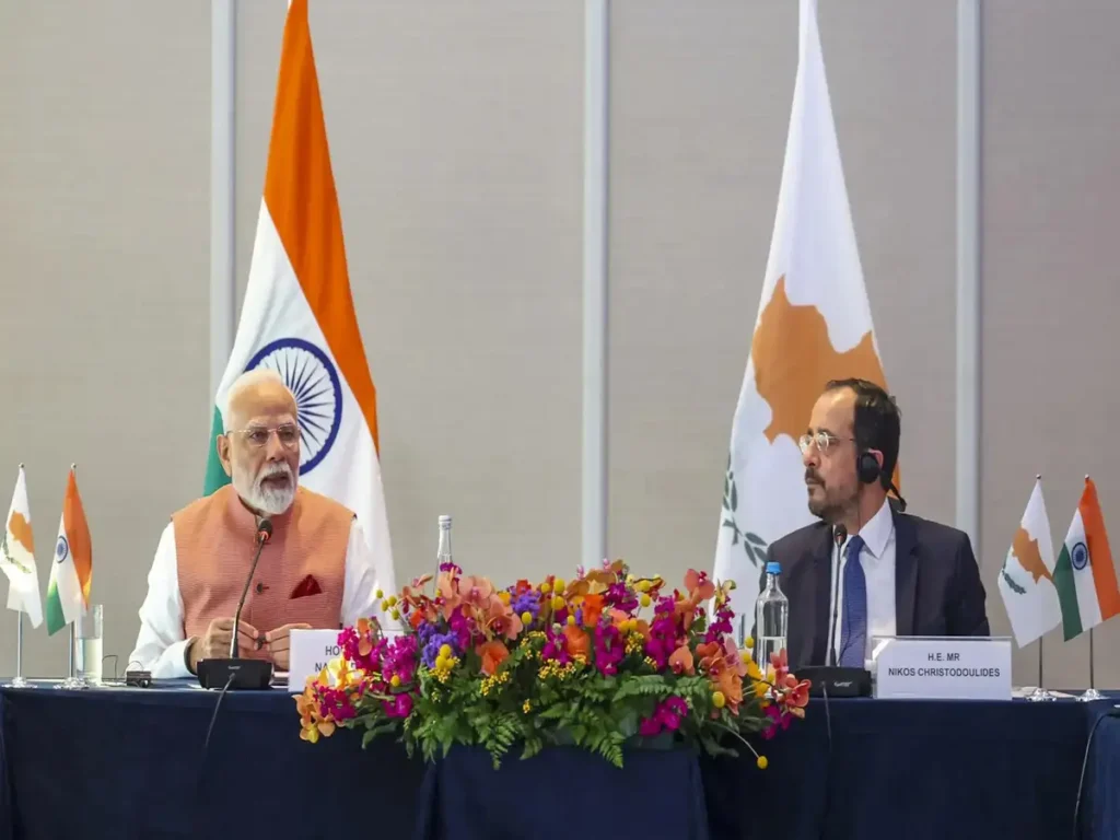 India Set to Become World’s Third-Largest Economy, PM Modi Tells Cyprus Business Leaders