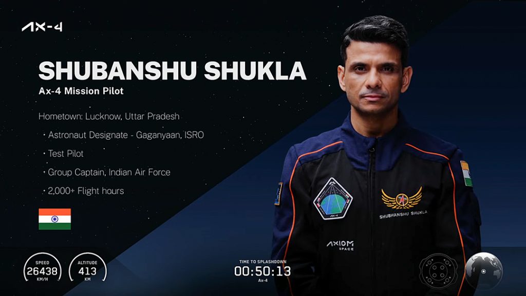 Cabinet Hails Astronaut Shubhanshu Shukla’s Return from ISS