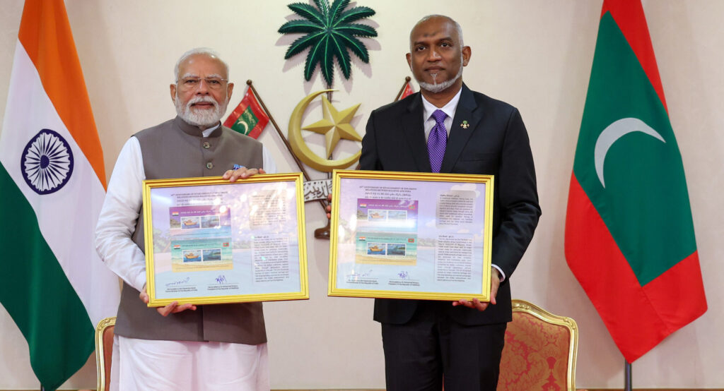 India-Maldives Mark 60 Years with Commemorative Stamps