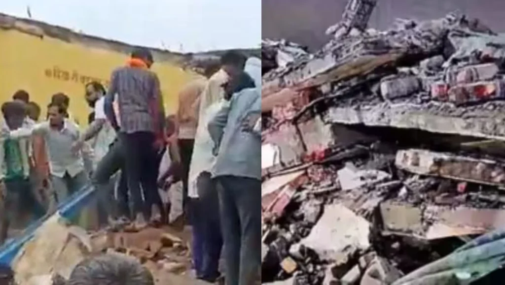 Tragic School Roof Collapse in Jhalawar: Five Children Kaught Under Falling Ceiling