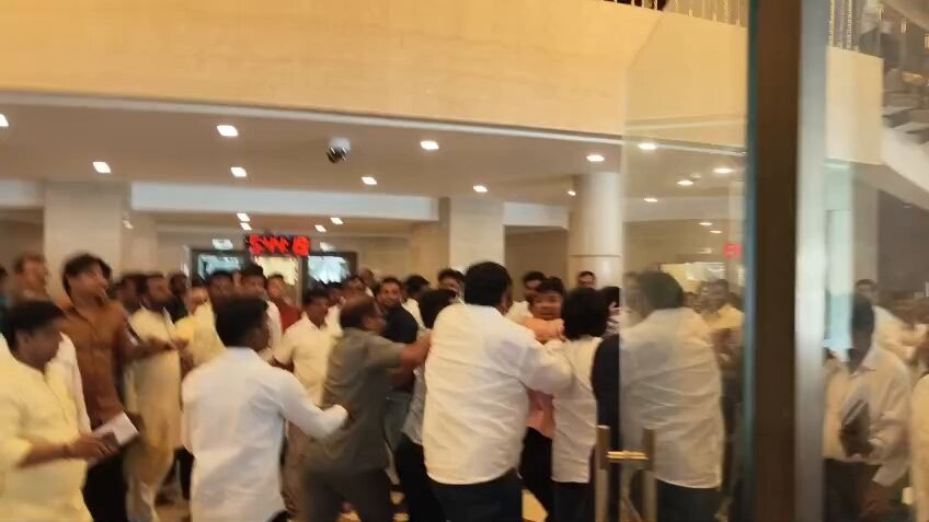 BJP, NCP Supporters Clash in Maharashtra Assembly