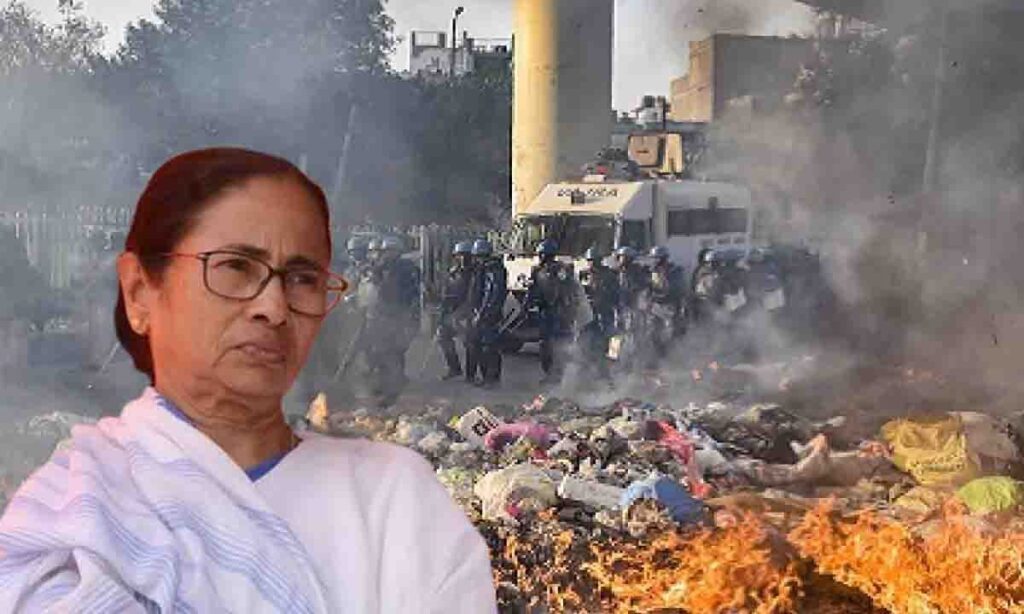 Mamata’s Delhi Drama While Bengal Burns