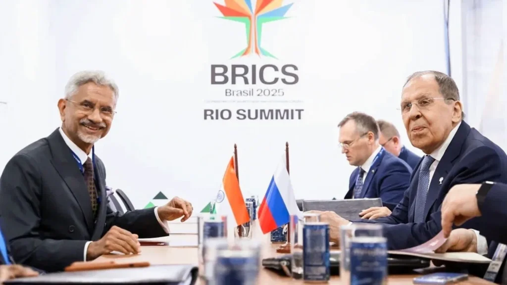 Jaishankar meets Lavrov, Araghchi, Juan Fuente at BRICS summit