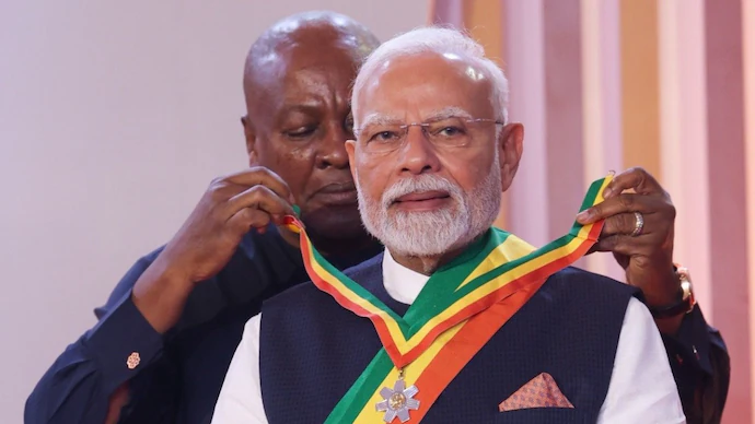 PM Modi Conferred Ghana’s Highest Civilian Honour
