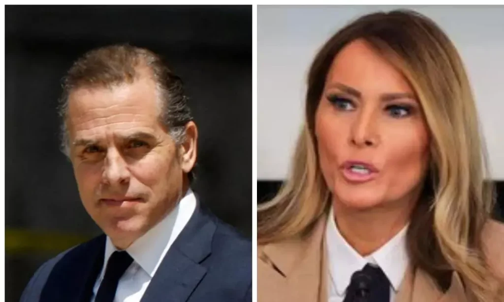 Melania threatens Hunter Biden $1B defamation suit over Epstein claims