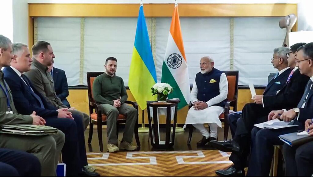 Modi vows stronger India-Ukraine tie, thanks Zelenskyy for India Day greetings