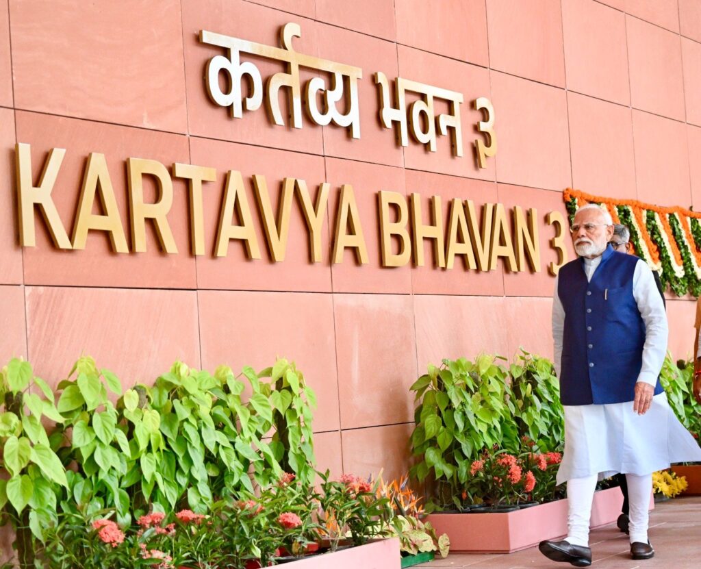 PM Modi Dedicates Kartavya Bhawan to the Nation