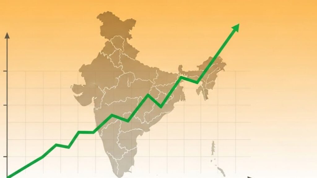 ICRA rating agency projects India GDP at 6.7% in Q1 FY2026 compared to 7.4% in Q4 FY2025