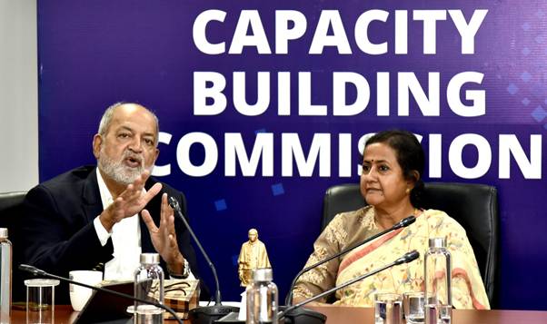 S. Radha Chauhan Takes Charge as Capacity Building Commission Head