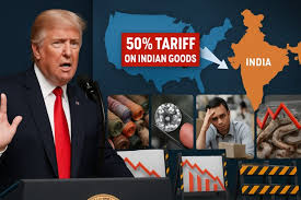 Trump 50% tariff sends jitters through Indian markets