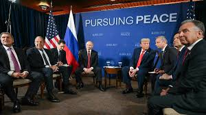 Trump hints Putin summit “25% chance of not being successful”