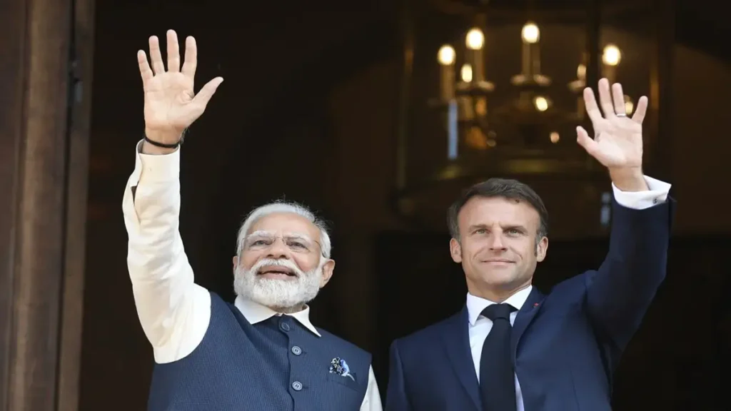PM Modi, Macron Discuss Peace Efforts in Ukraine and West Asia