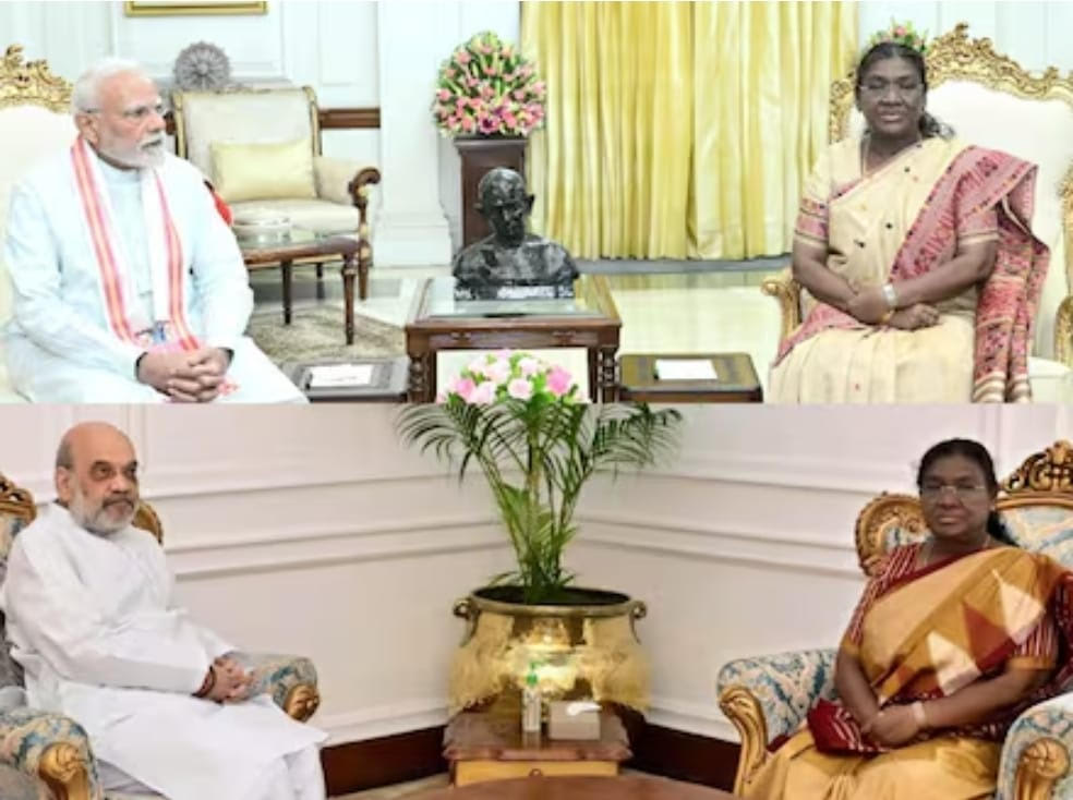 Modi, Shah’s Back-to-Back Meetings with President Fuel Speculation