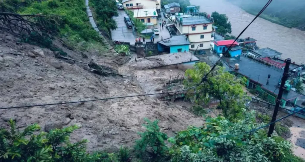 Cloudburst in Uttarakhand’s Chamoli District Causes Havoc