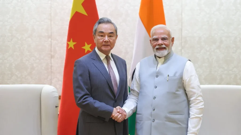 PM Modi Meets Chinese FM, Accepts SCO Summit Invitation
